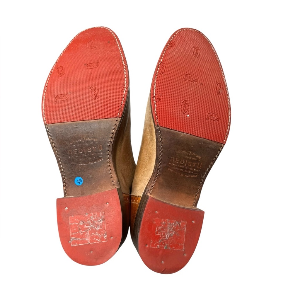 BedStu | Dorella Ankle Boots in Tan Leather 11 - Picture 9 of 12